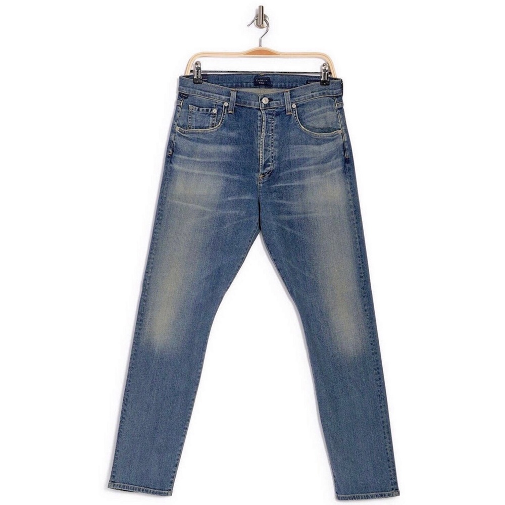 ✨NWT✨ CITIZENS OF HUMANITY Mens Rowen Relaxed Slim Fit Jean in Peralta Sz 28